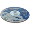 Weiler 9" x 1/4" TIGER INOX Type 27 Grinding Wheel, INOX24R, 5/8"-11 Nut 58126